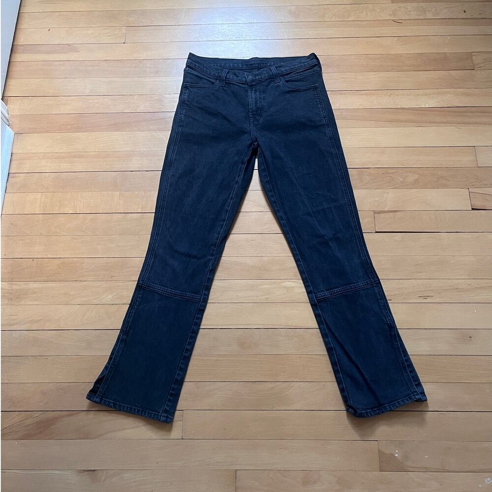 J Brand Mid Rise Split Straight Undercover Jeans 25 EUC